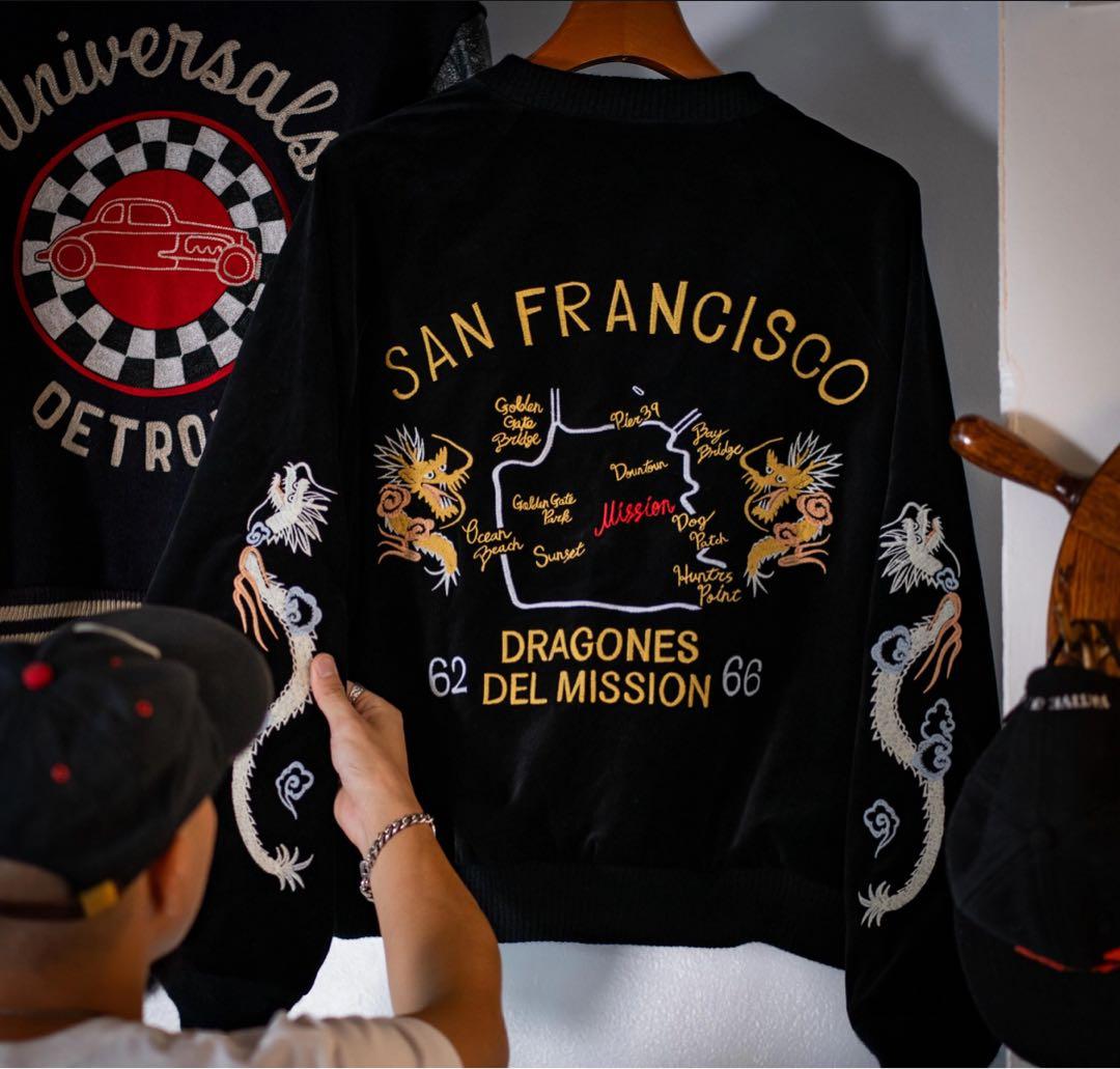 【別珍】ミッションディストリクト DRAGONES DEL Lサイズ