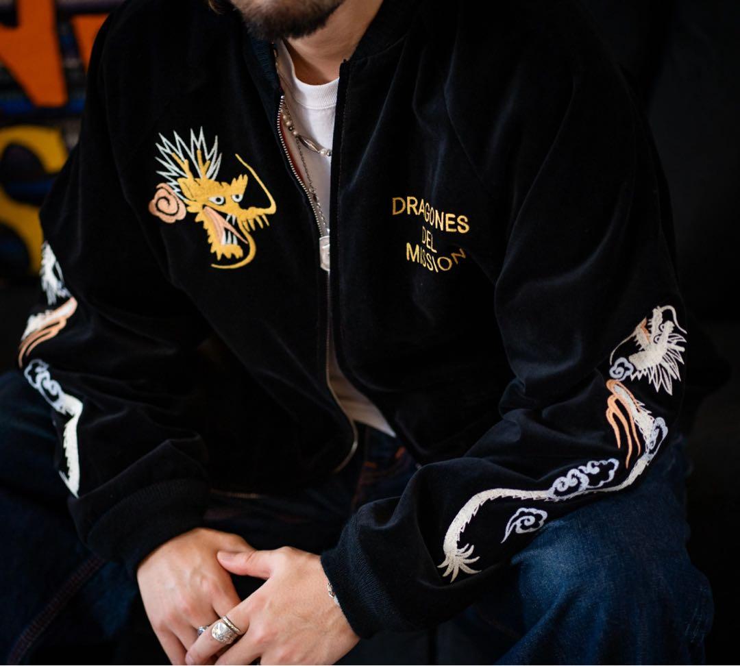 別珍】ミッションディストリクト DRAGONES DEL Lサイズ - メルカリ