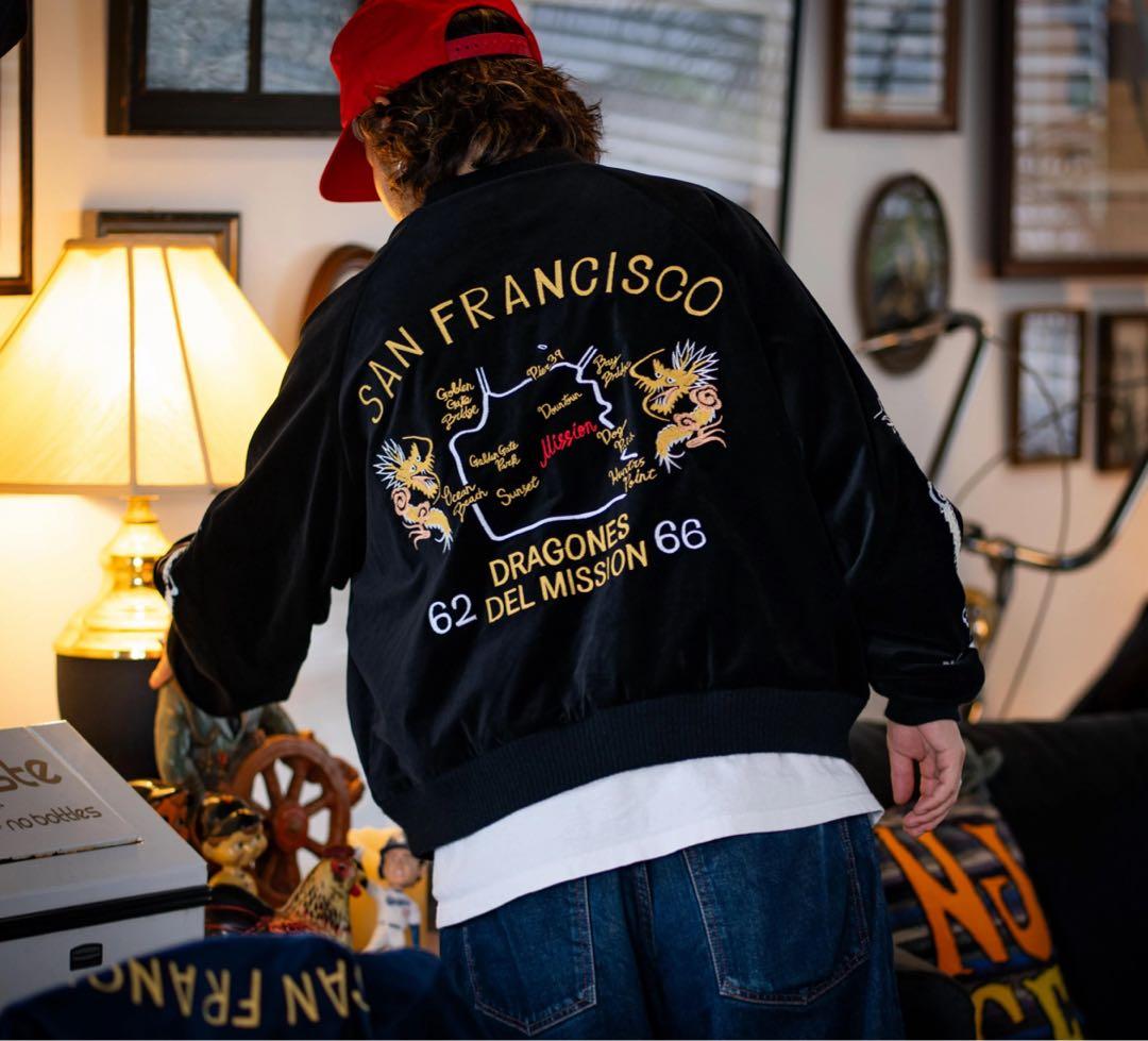 別珍】ミッションディストリクト DRAGONES DEL Lサイズ - メルカリ