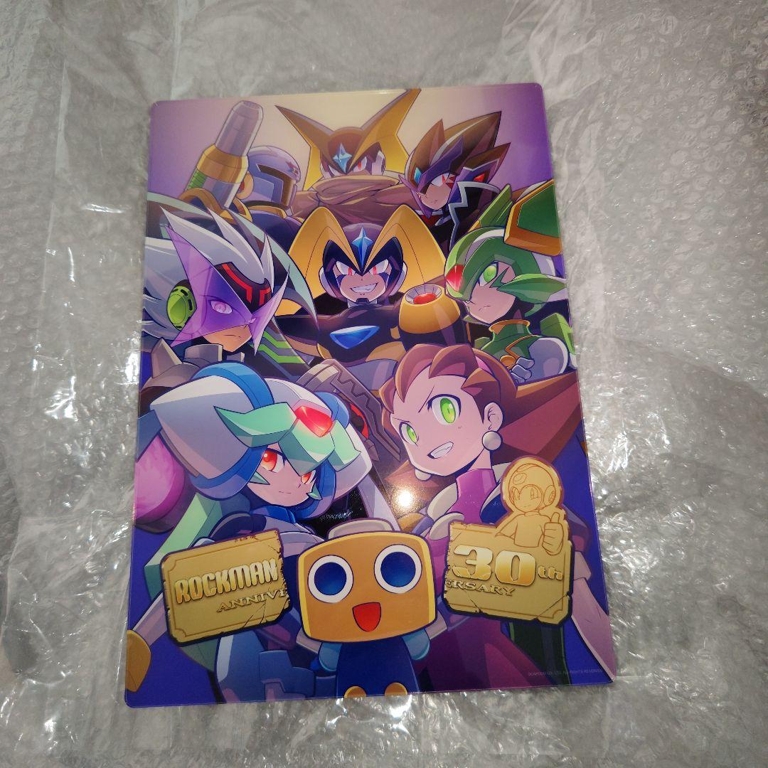 ロックマン　ジークレーアクリルアート　プレート　紫