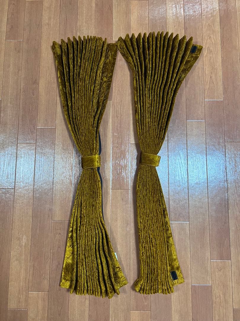 チンチラ　ゴールド　センターカーテン　ルームカーテン　17スーパーグレート　雅