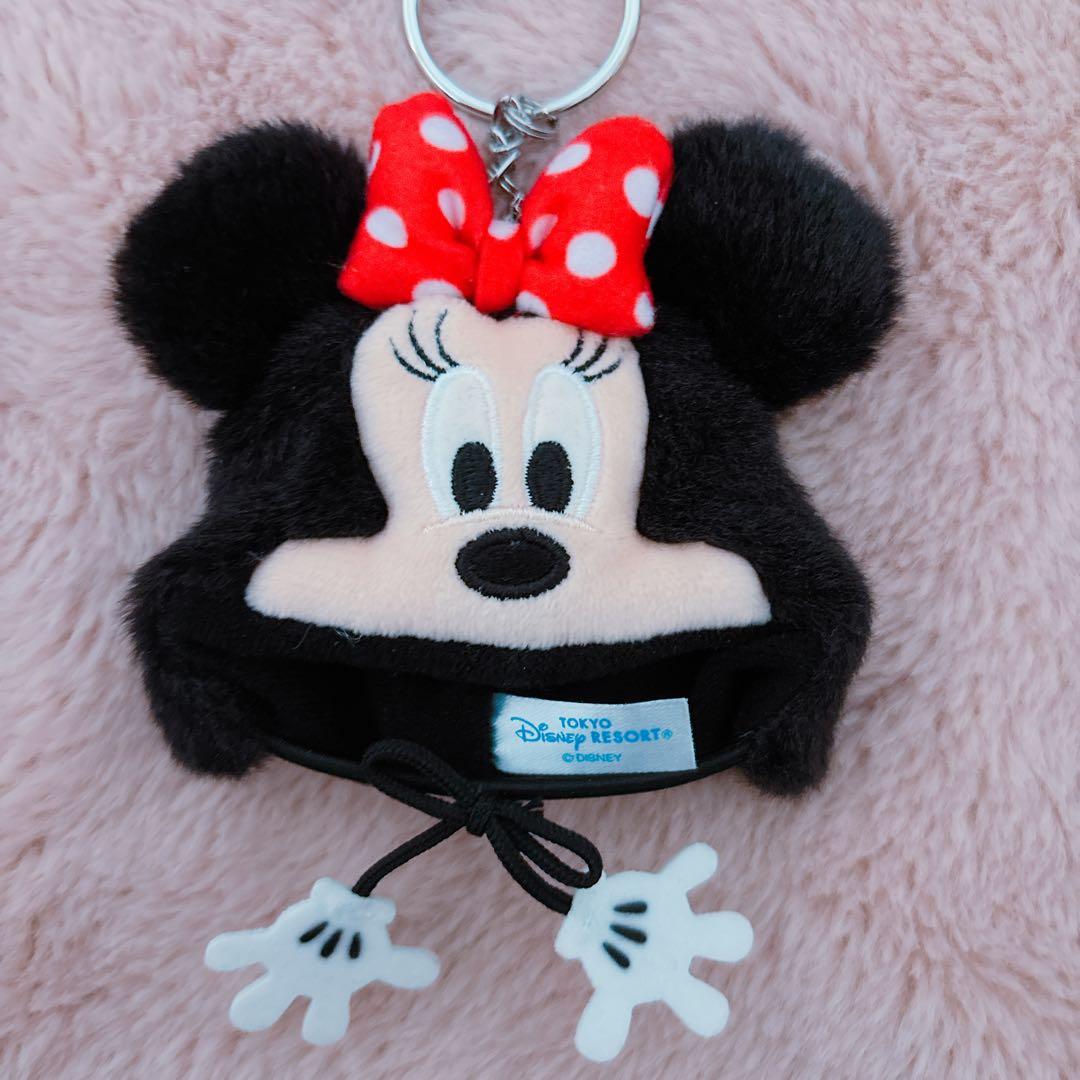 ディズニー ファンキャップキーチェーン ミッキー ミニー2点セット