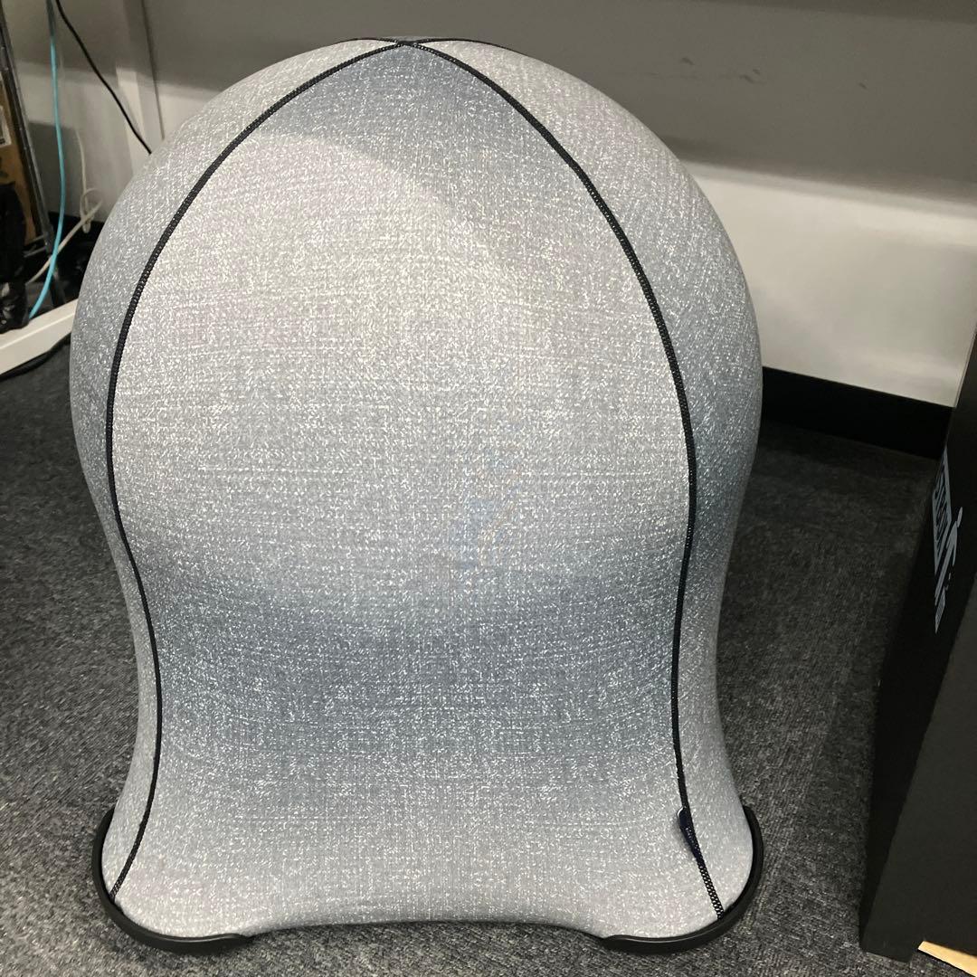 ジェリーフィッシュチェアJELLYFISH バランスボールチェア グレーデニム柄