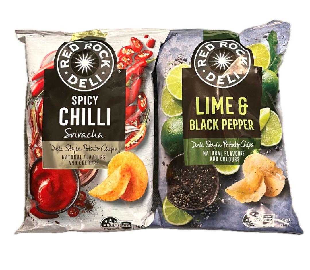 RED ROCK DELI レッドロックデリ ポテトチップス 165g 2袋 - メルカリ