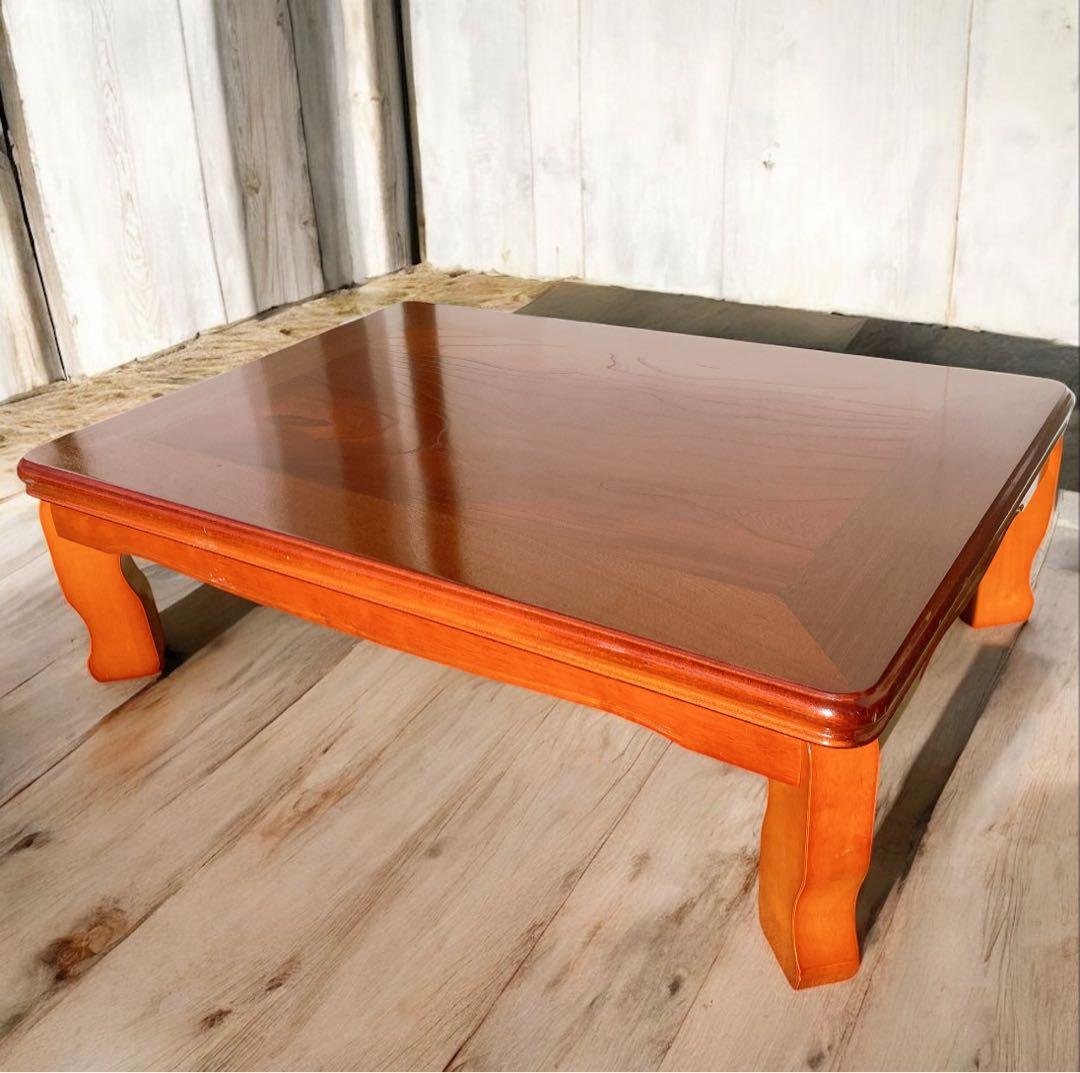 【美品送料込】高級 折り畳み座卓 昭和レトロ アンティーク 職人手作り