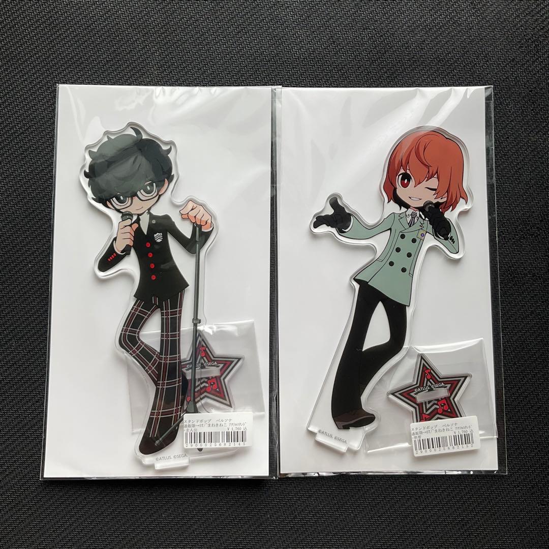 ペルソナ5 タクティカ P5T まねきねこ 雨宮蓮 明智吾郎 アクリル