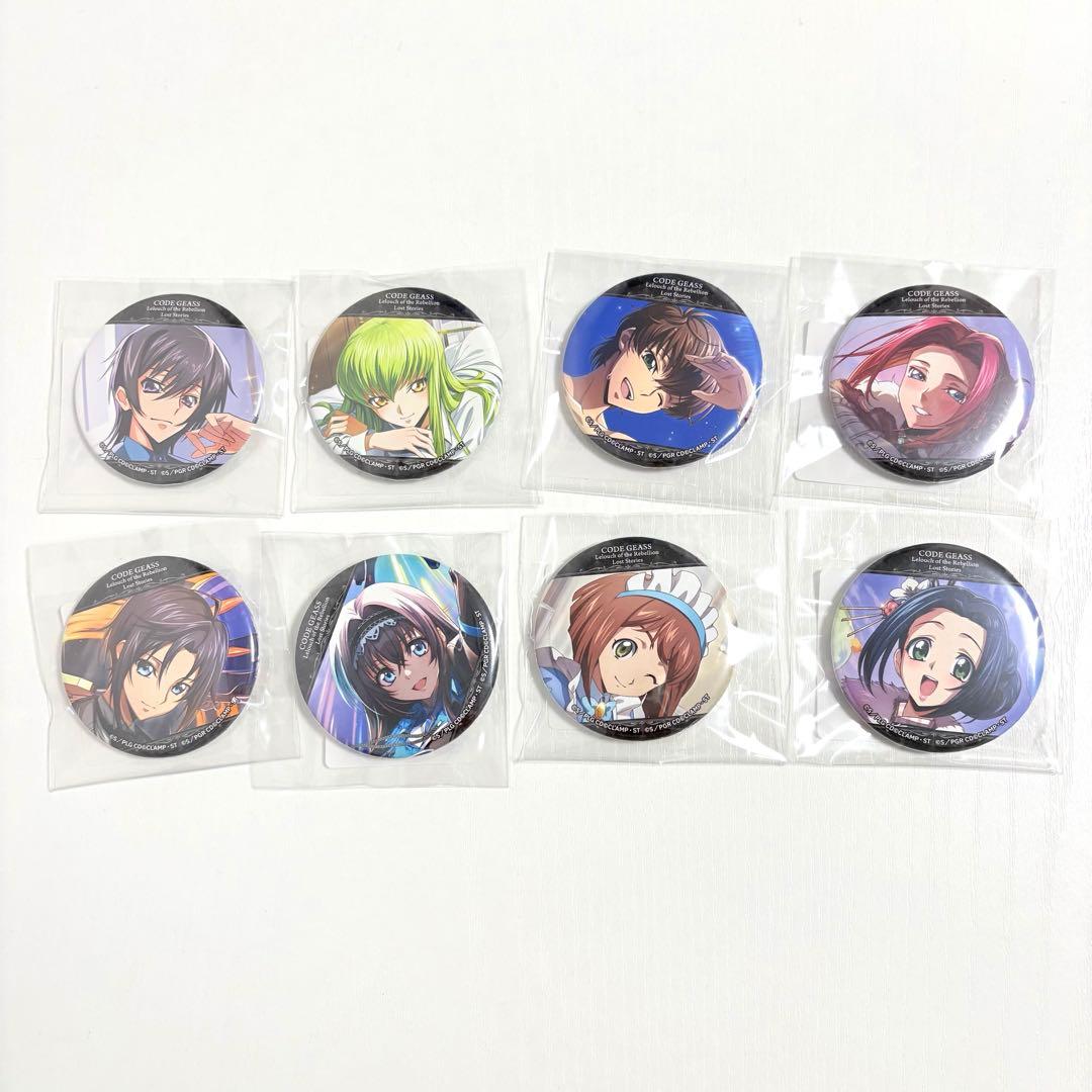 コードギアス ロストストーリー DMMスクラッチ 第2弾 缶バッジ コンプ