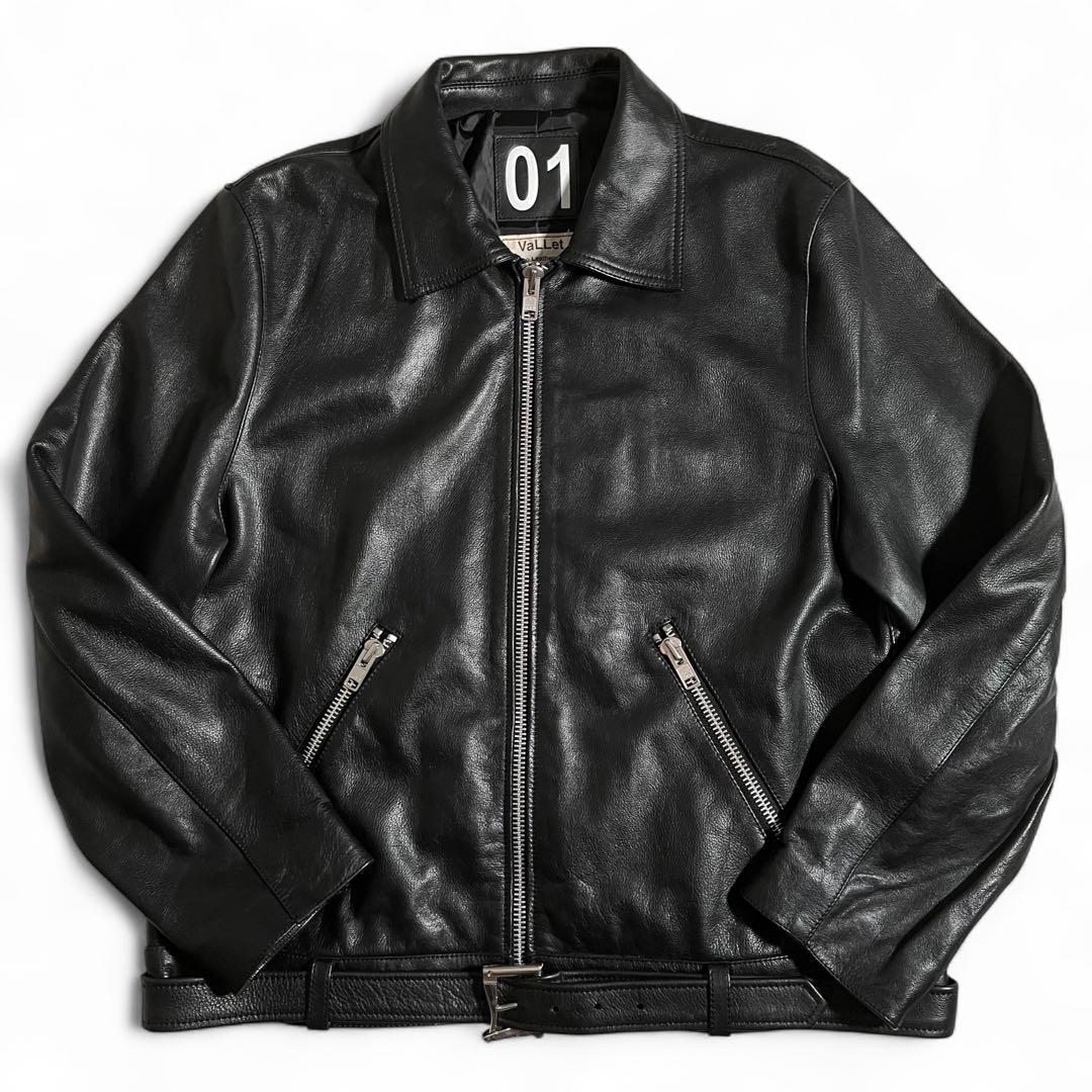 ビッグサイズ リューグーレザーズ ヴァレット レザージャケット ライダース