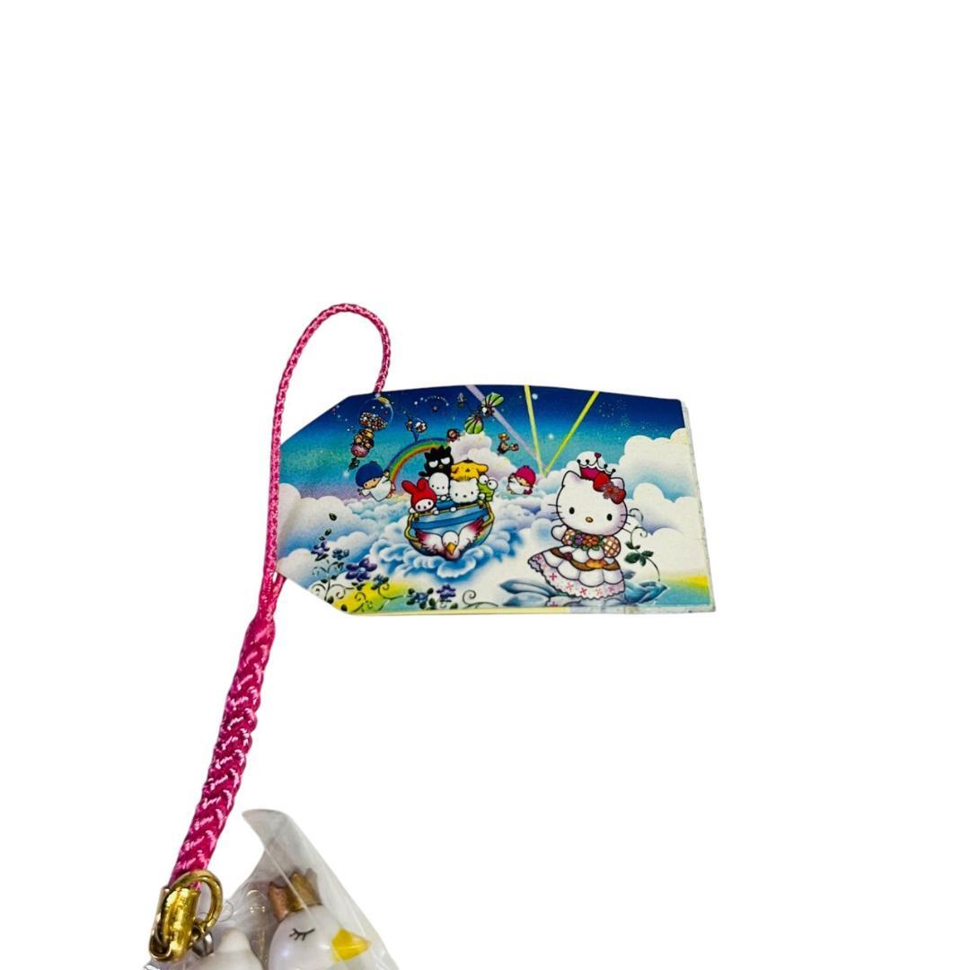 サンリオ ハローキティ 白鳥ストラップ ピューロランド ボートライド