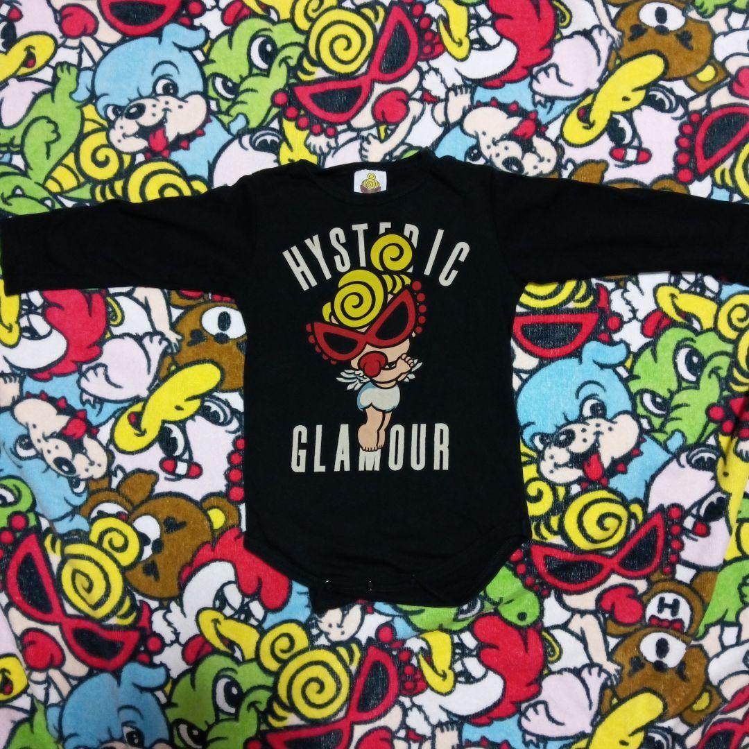 ヒステリックミニ　エンジェル羽付ロンパース