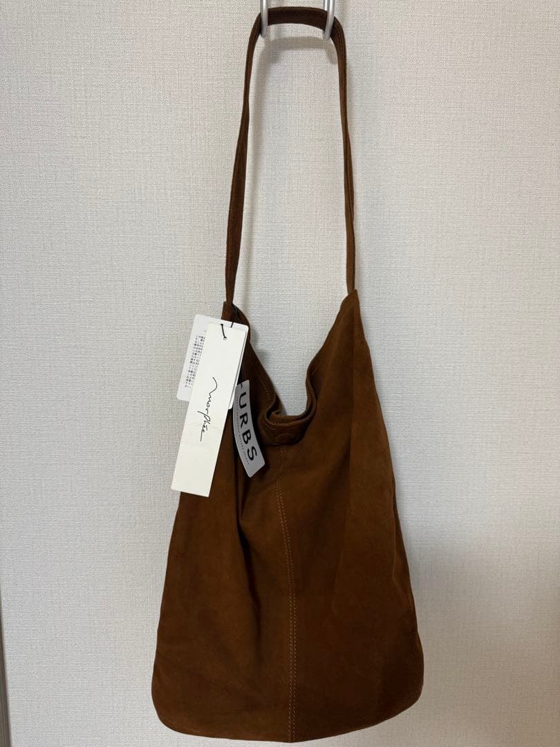 Morphee トートバッグ CYLINDER M 茶 モルフェ