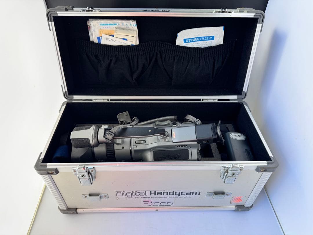 SONY DCR-VX1000 デジタルビデオカメラ 専用ハードケース付き