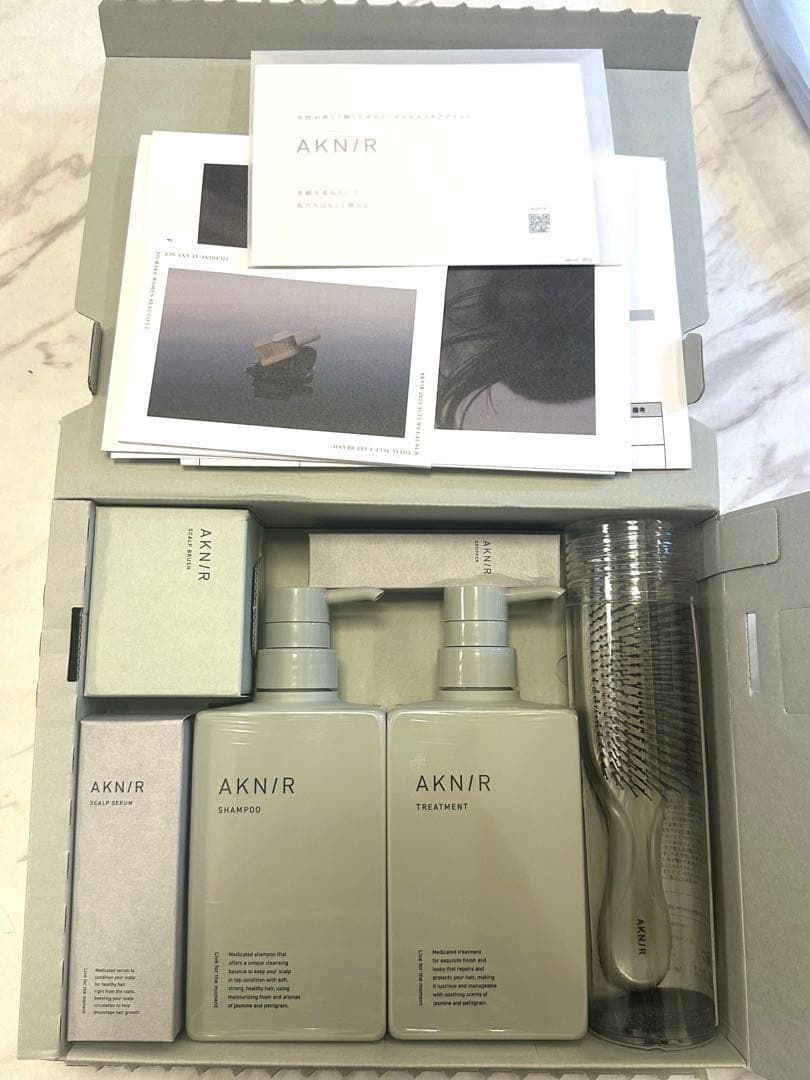 AKNIR アクニー パーフェクトセット ジャスミン×プチグレン　シャンプー