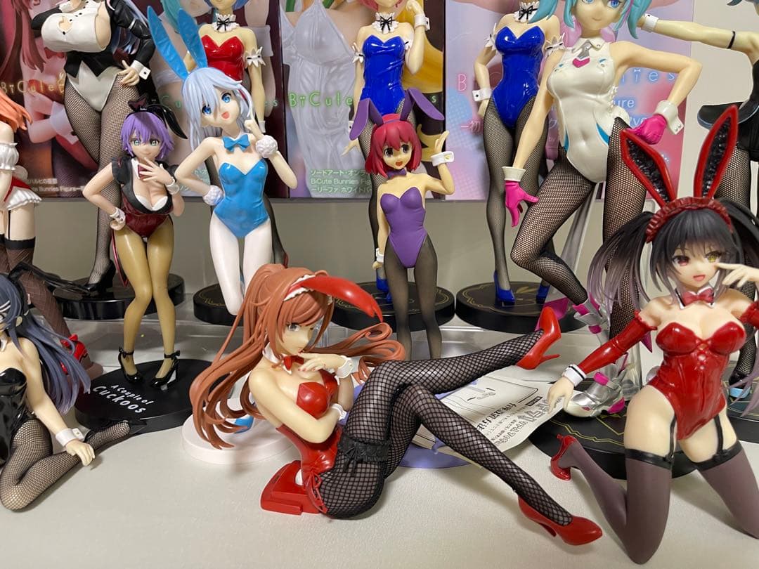 バニーガールフィギュア全２７体まとめ売り！