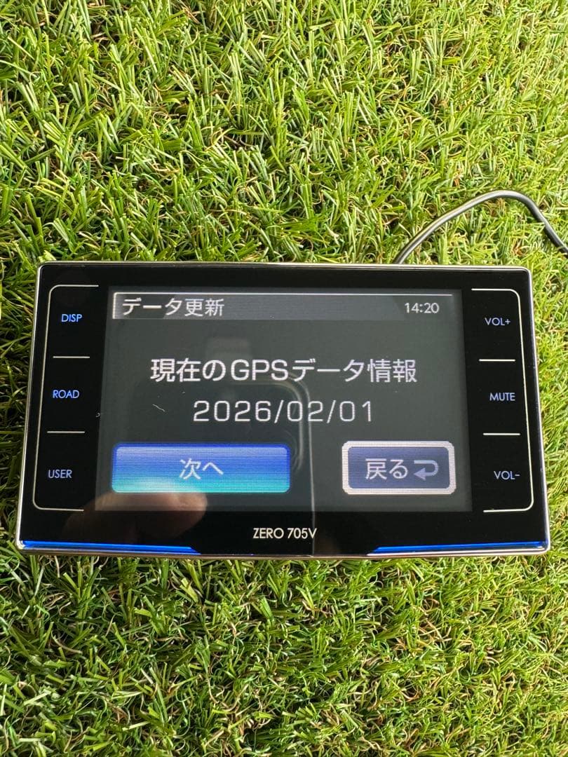 ⭐︎動作保証⭐︎ZERO 705V 最新GPSデータ コムテックレーダー探知機