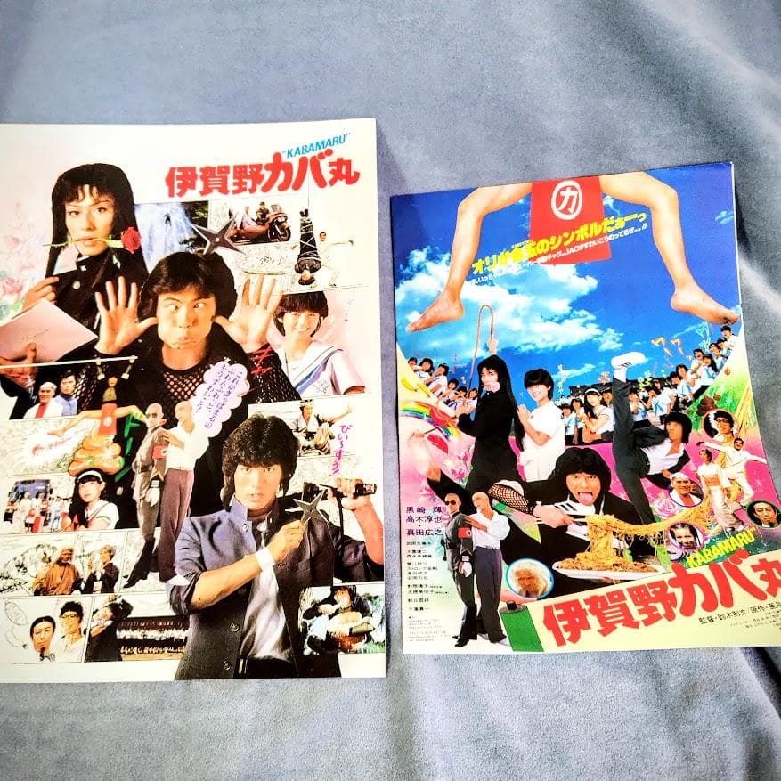 映画「伊賀野カバ丸」のパンフレット＆フライヤー 真田広之 - メルカリ