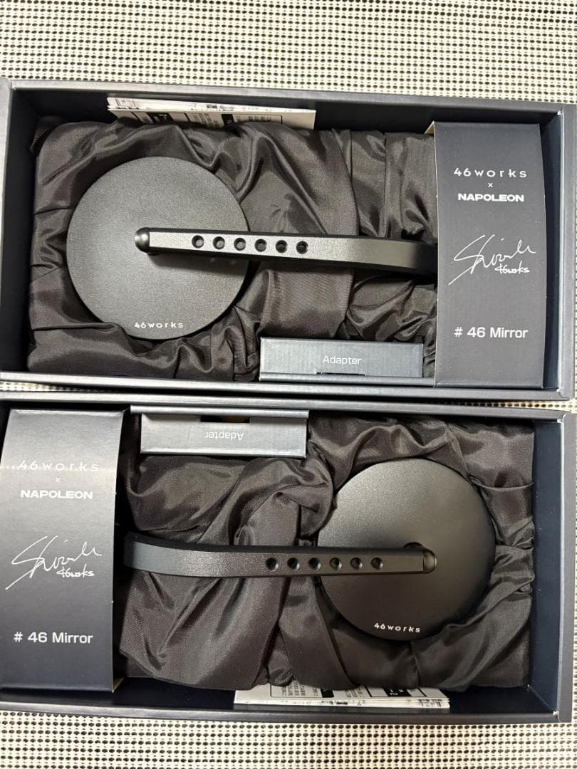 46worksコラボ 46ミラー1 左右セットNA-017R/L - メルカリ