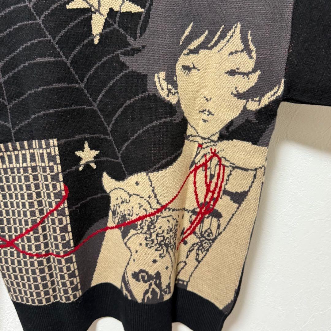 グラニフ Re:繋がる｜ウォッシャブルジャカードニット - メルカリ