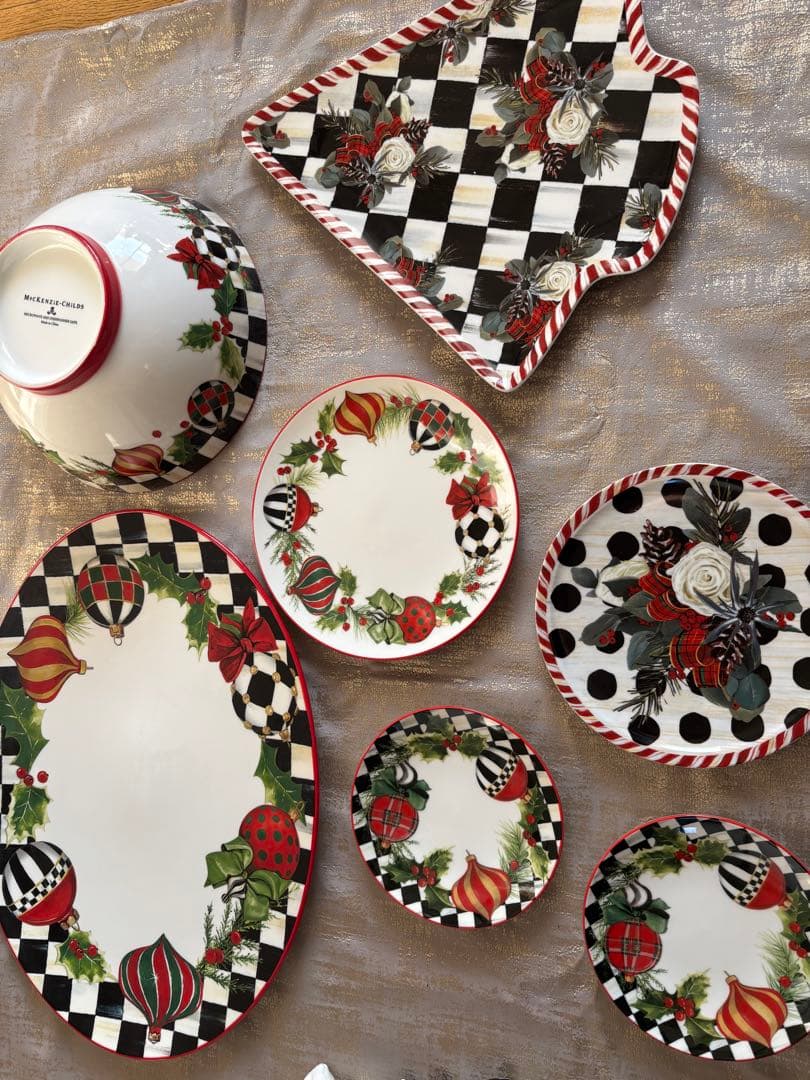 タイムセールMACKENZIE-CHILDS クリスマス限定モデル7点セット