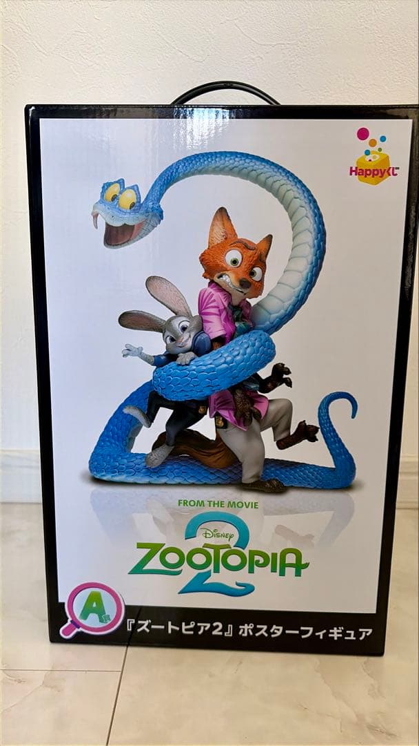 t*i様 ズートピア2 Happyくじ A賞 ポスターフィギュア
