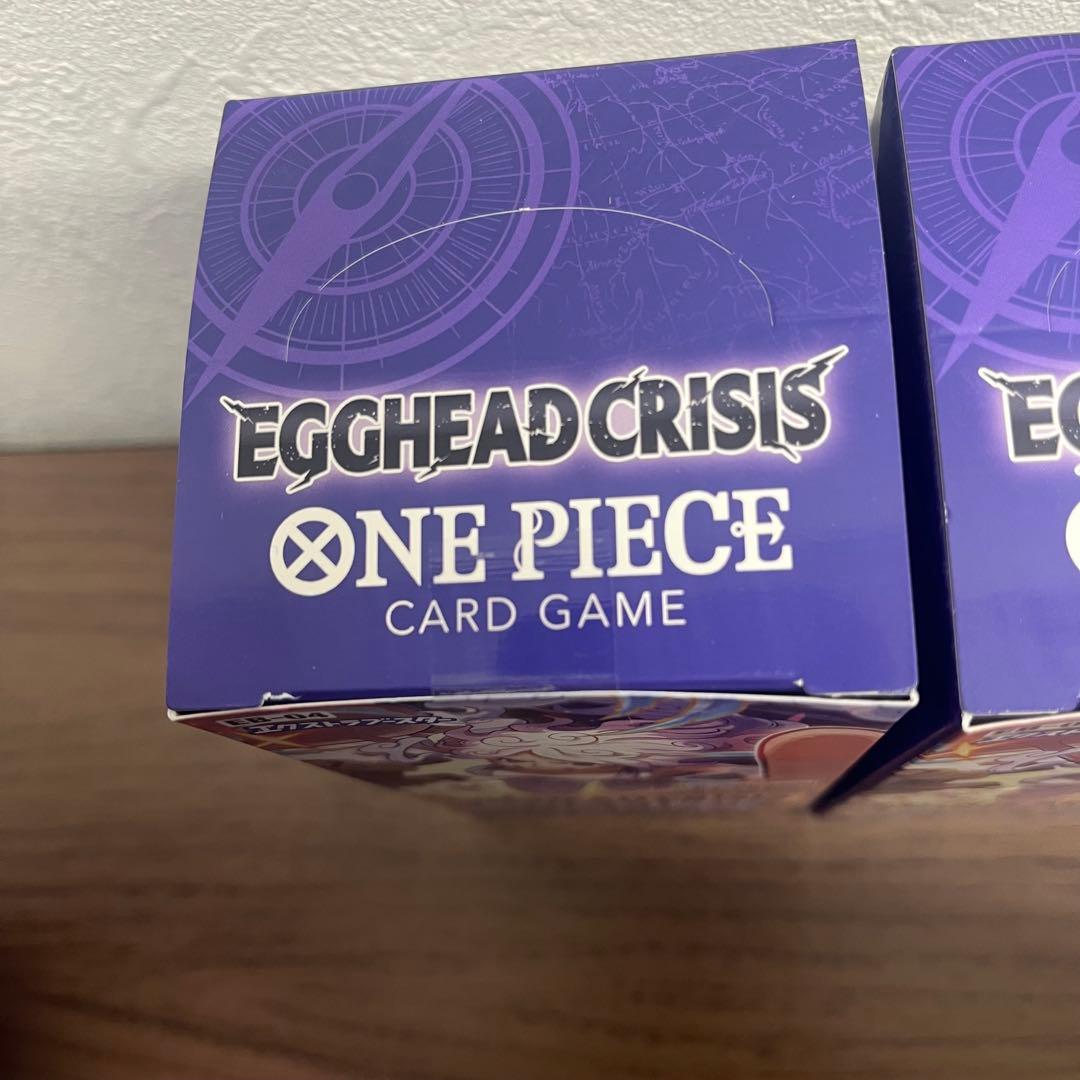 ワンピースカード エッグヘッドクライシス 3ボックス テープ付き 未