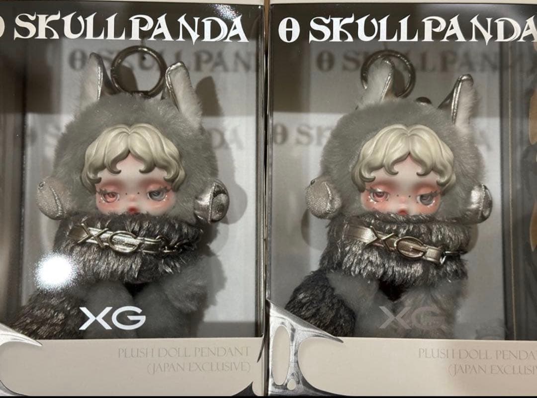 POP MART SKULL PANDA XGコラボ スカルパンダ 2体セット