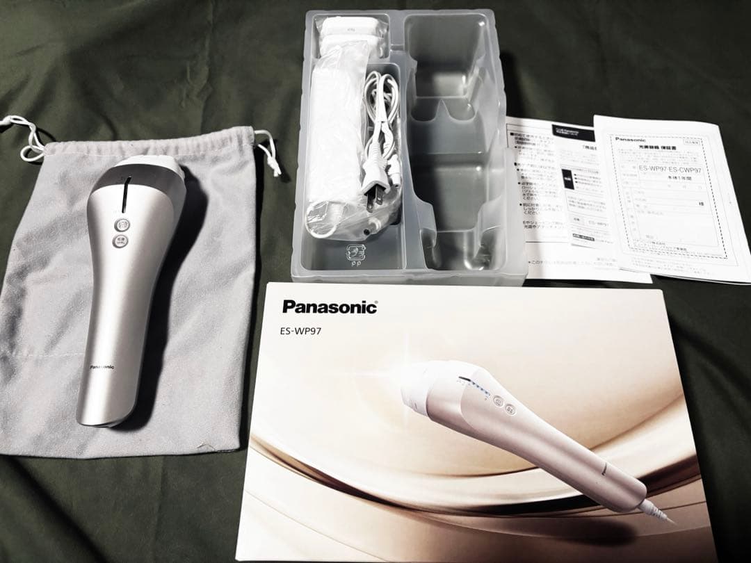 Panasonic 光美容器 ES-WP97-N光エステ ボディ&フェイス用