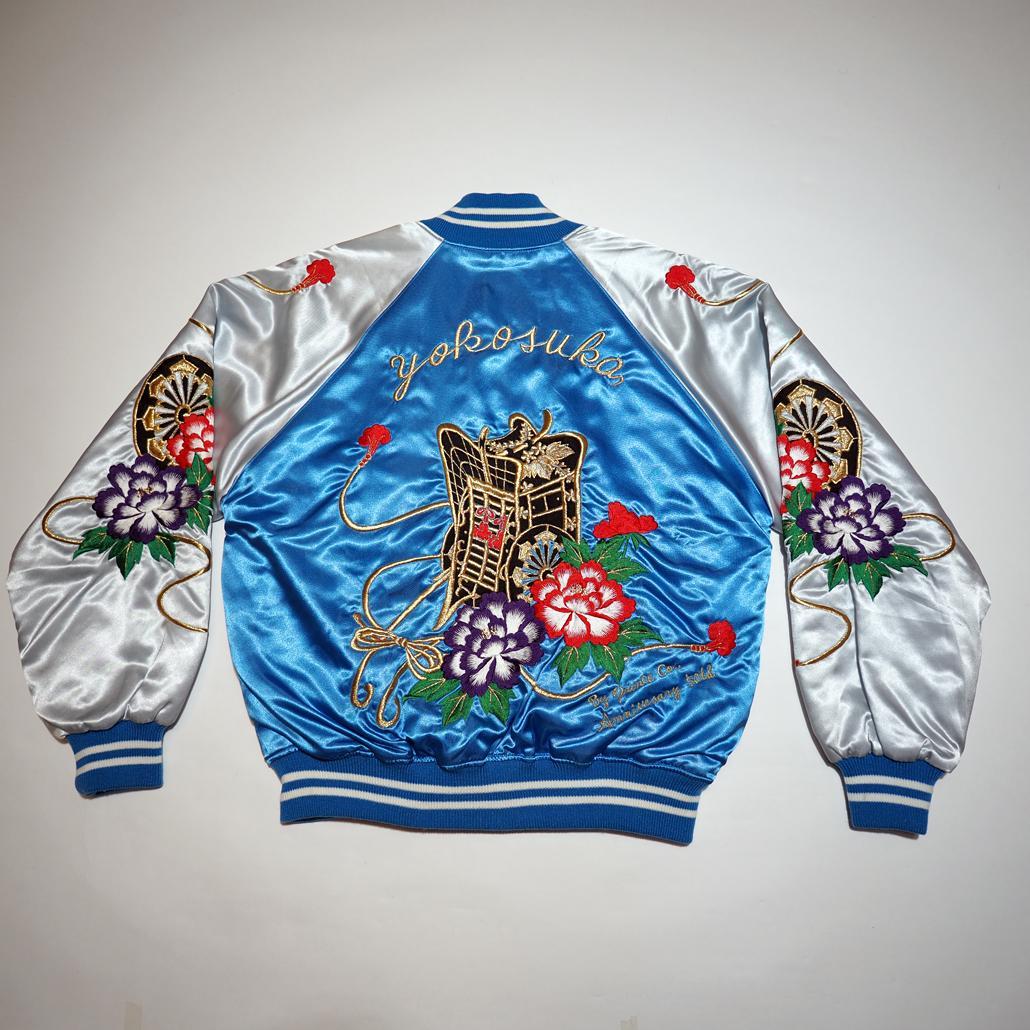 美品】プリンス商会 50周年 記念スカジャン YOKOSUKA 和柄 刺繍