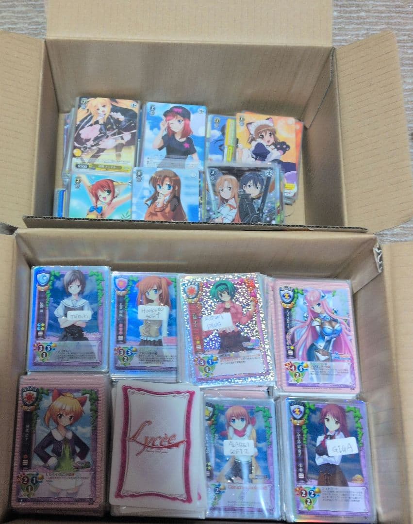 ヴァイスシュヴァルツ旧Lycee トレーディングカードセット