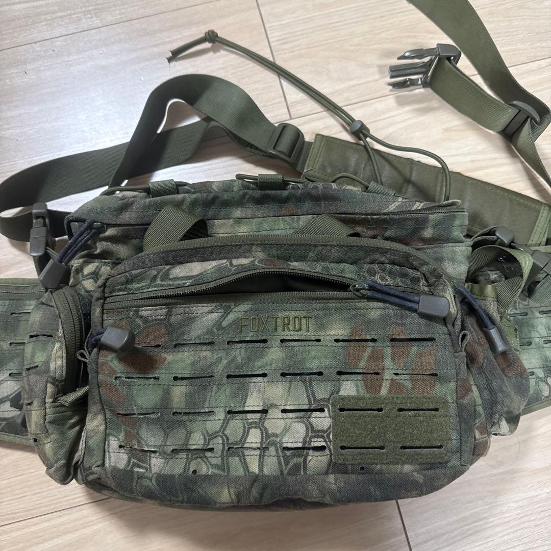 レリコンテックスのウエストバック