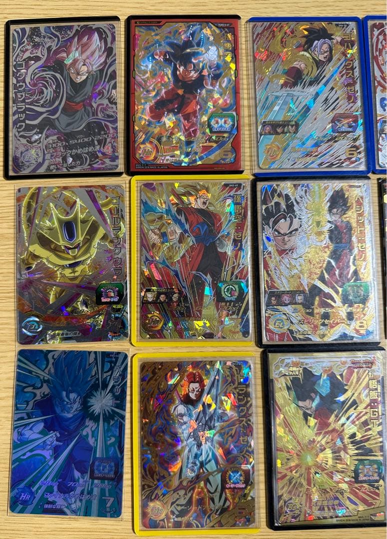 ドラゴンボールカード　美品〜傷あり様々