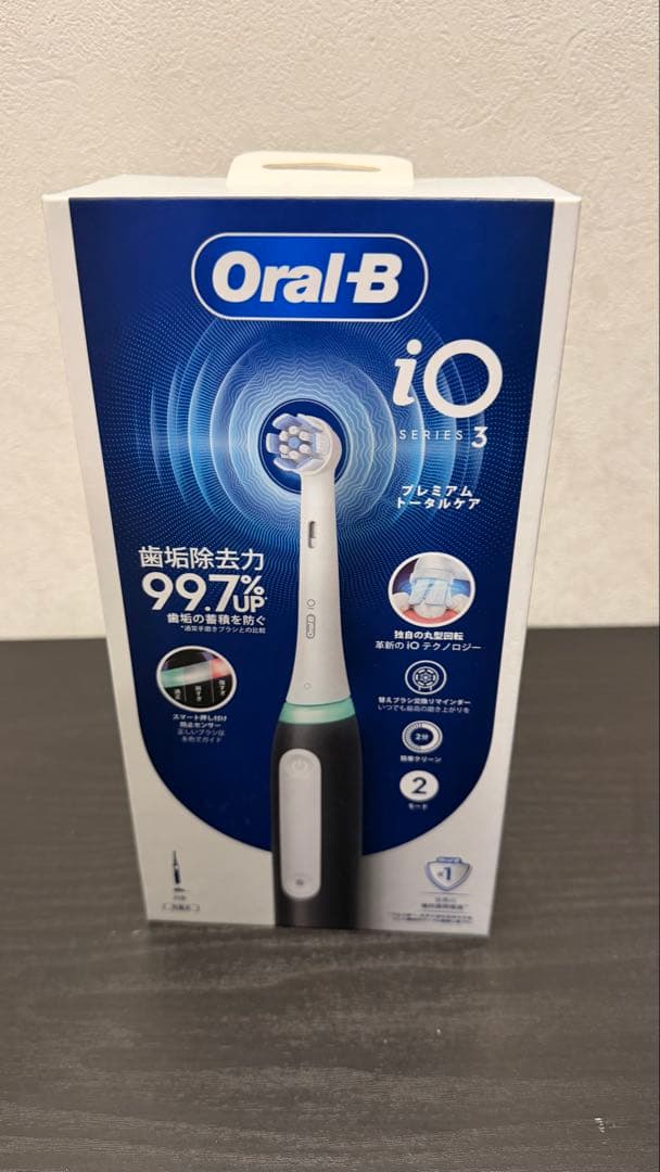 Oral-B iOシリーズ3 電動歯ブラシ 本体 マットブラック