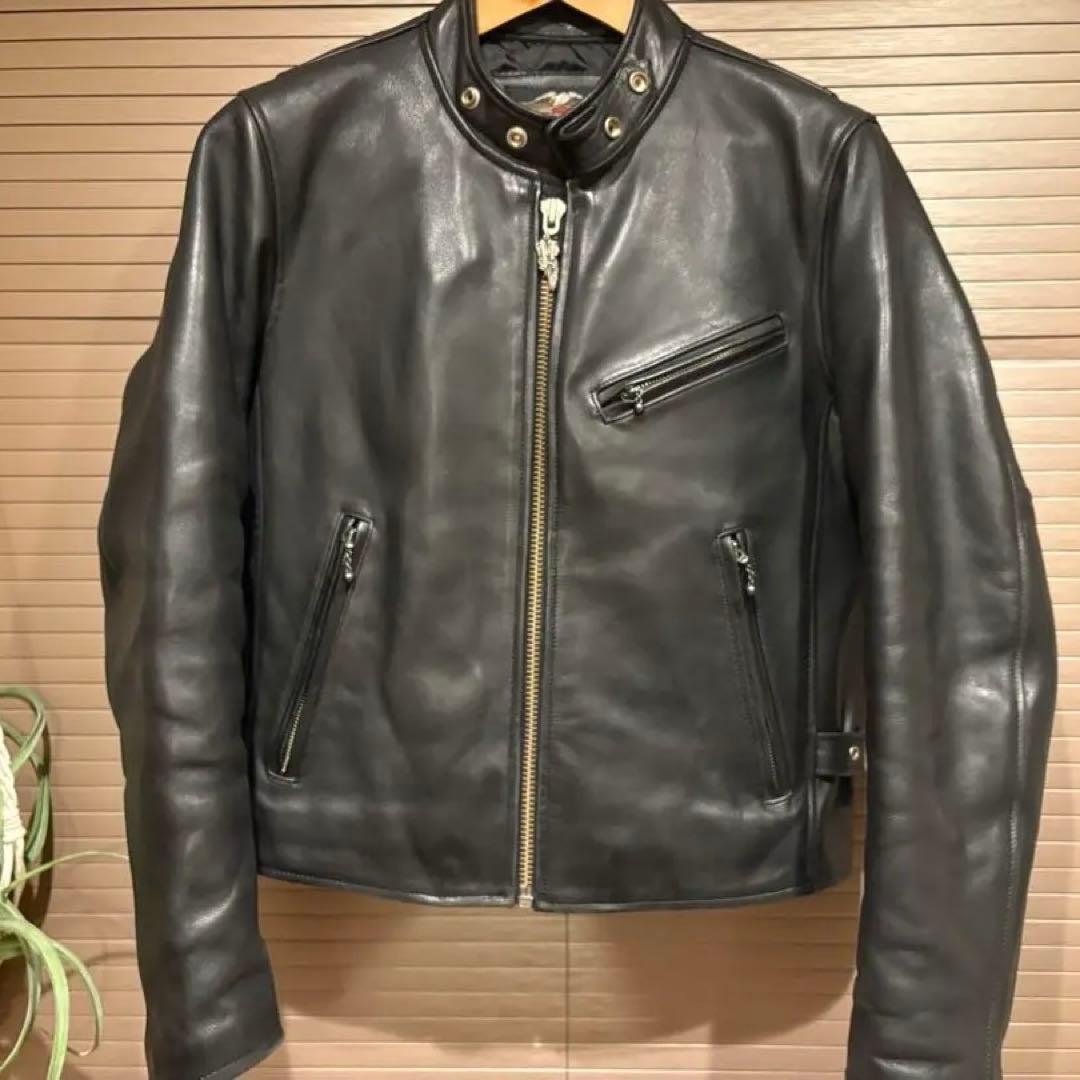 HARLEY DAVIDSON シングルライダース Mサイズ Harley Davidson（ハーレー・ダビッドソン） ライダース バイカー