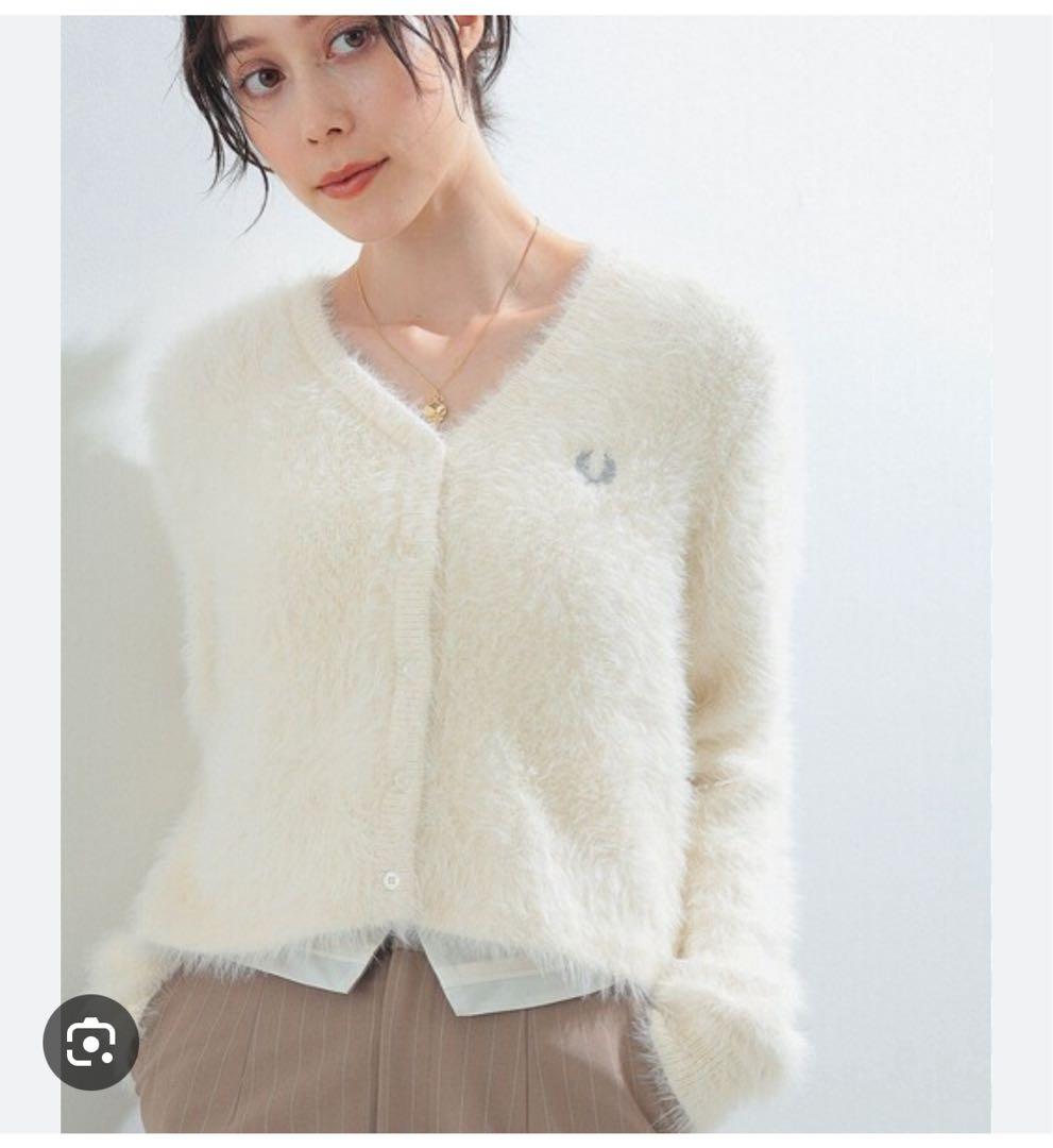 FRED PERRY Ray BEAMS別注 シャギーカーディガン