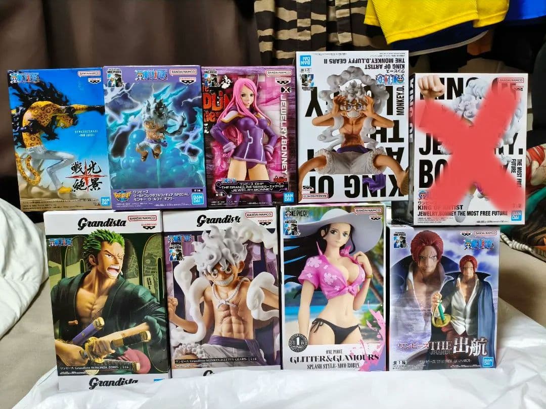 ワンピースフィギュア9本セット