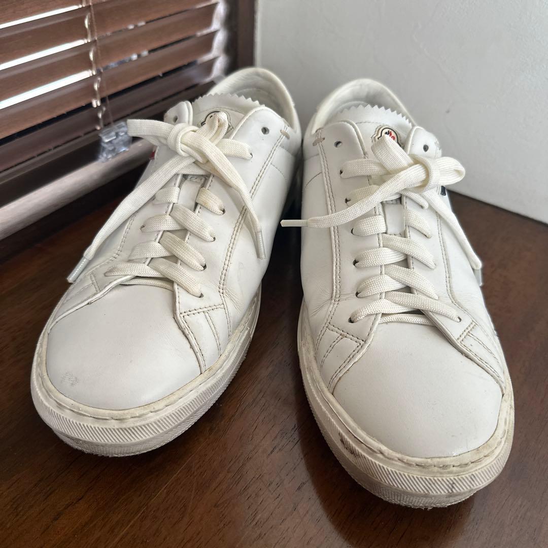 MONCLER ホワイト スニーカーサイズ41