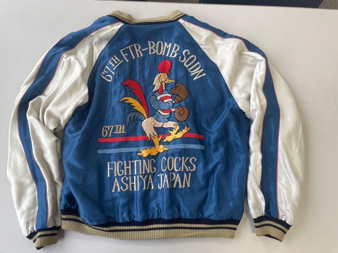 東洋 スカジャン Lサイズ 67th FTR-BOMB SQUAD