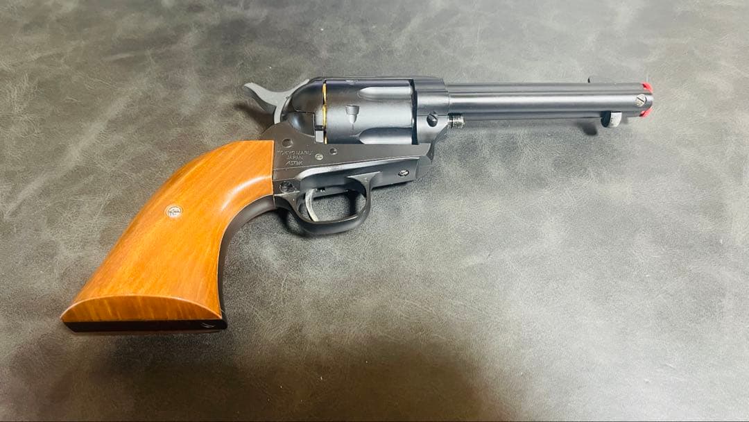 東京マルイ　SAA .45 エアコッキングガン　(BB弾別売り) SAA.45 アーティラリー 5 1/2インチ ブラック - エアーリボルバー プロ