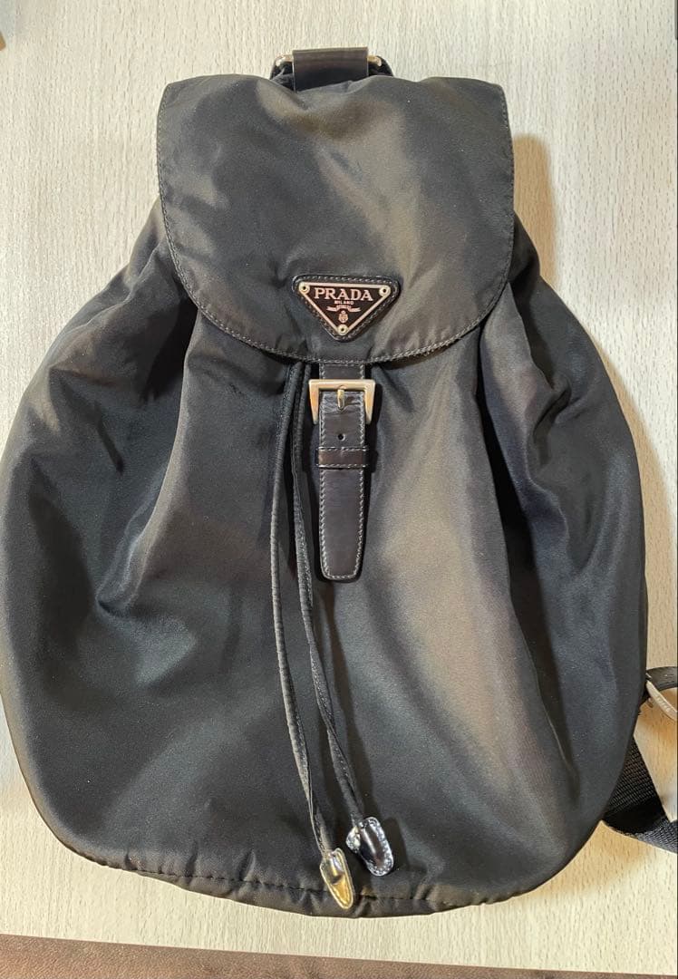PRADA プラダ　リュック　バックパック　ナイロン　ブラック
