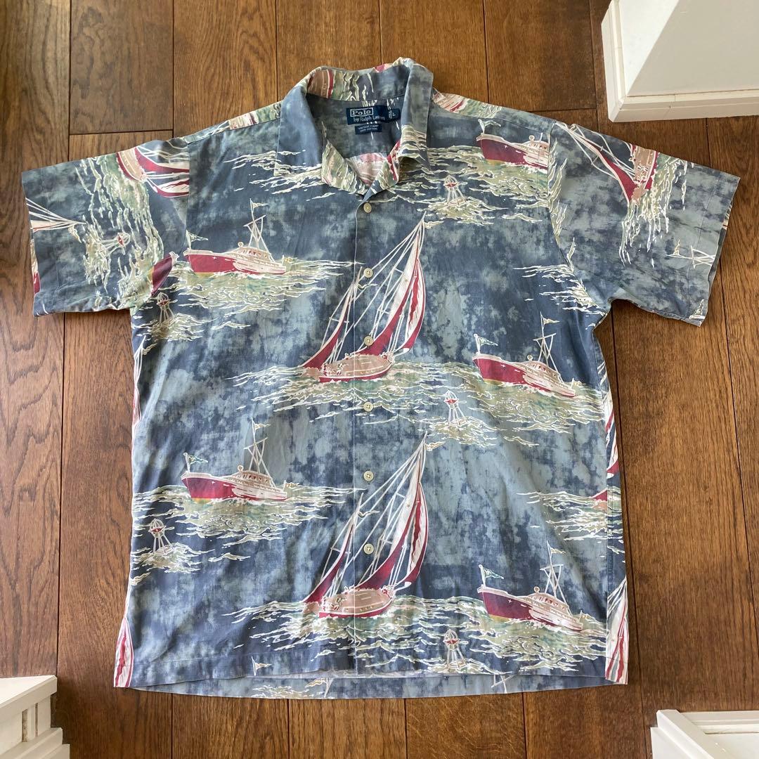 Polo by Ralph Lauren オープンカラー シャツ アロハ
