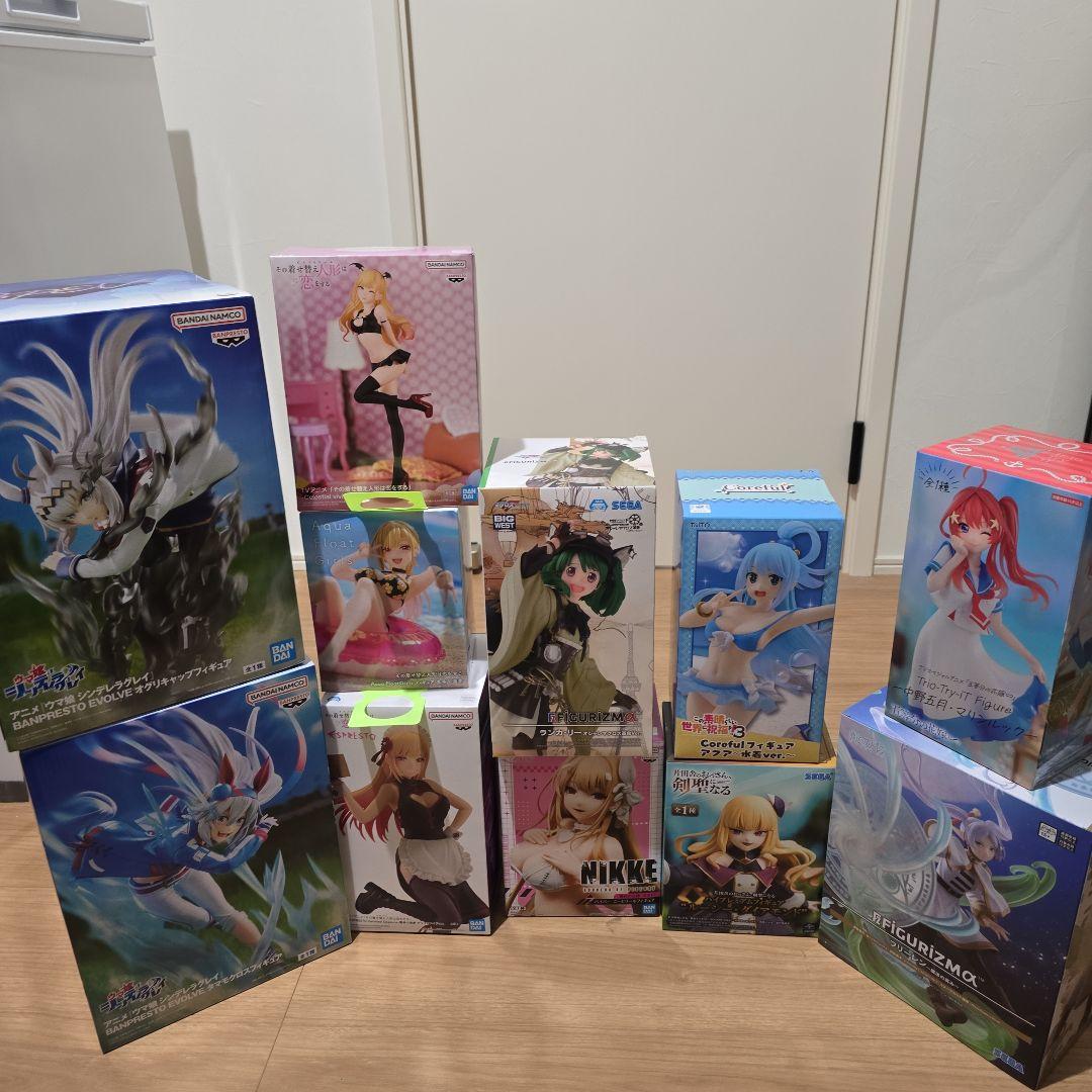 フィギュア　セット タマモクロス　オグリキャップ　喜多川海夢　NIKKE 等