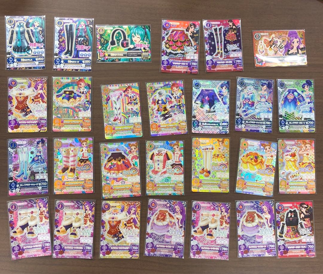 d*3様 アイカツ カード 複数枚セット c237 旧カード 初期