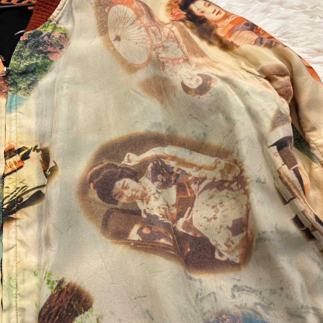 激レア テーラー東洋 スカジャン リバーシブル スペシャル 舞妓 港商