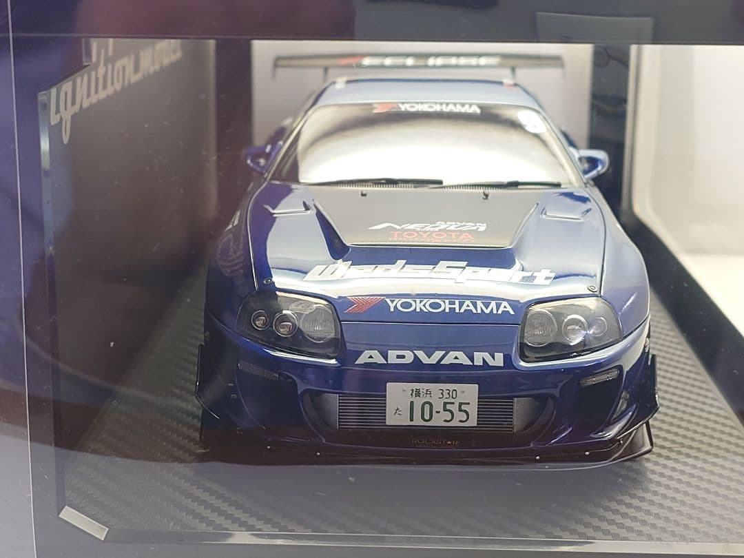 イグニッションモデル 1/18 トヨタ スープラ MAX織戸氏の愛車 - メルカリ