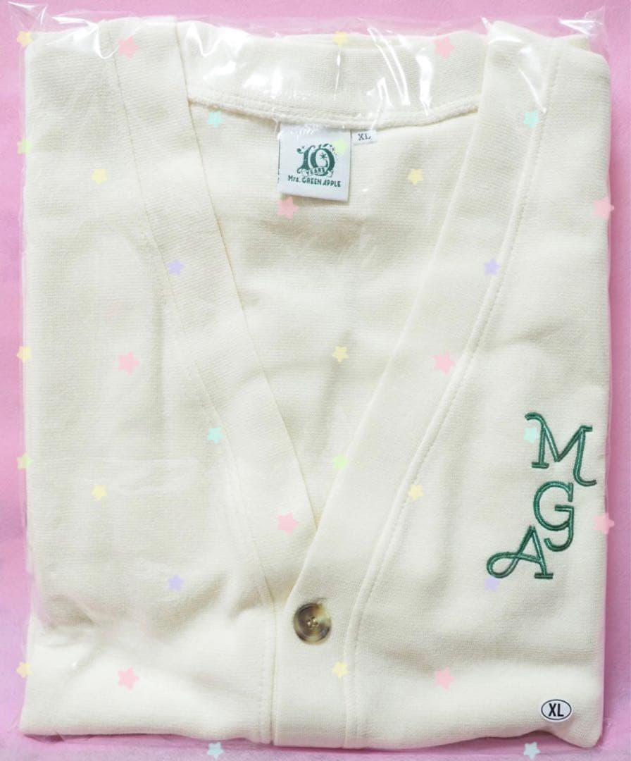 《新品未使用》ミセスグリーンアップル カーディガン XL