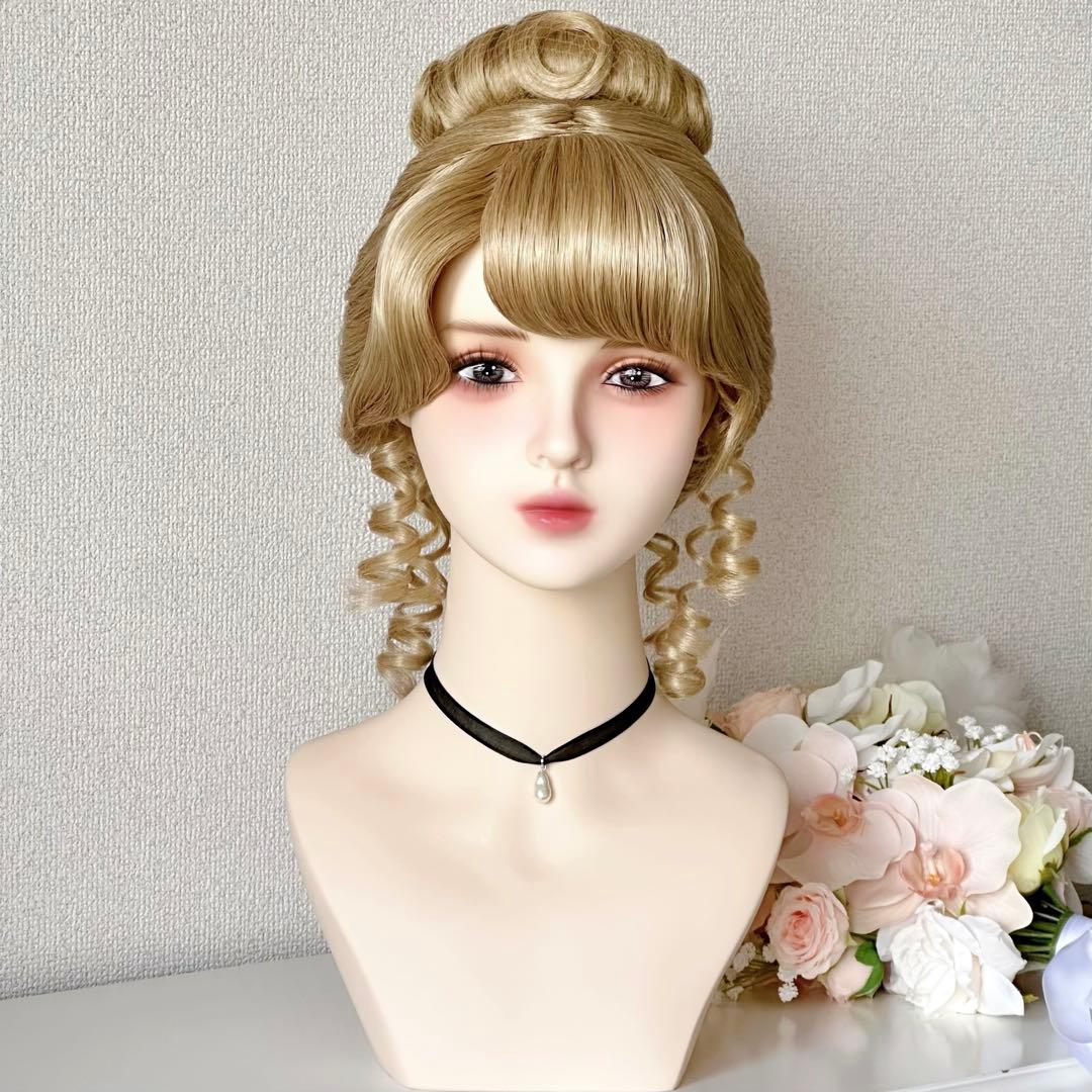 たそ様ご確認用 シンデレラ ウィッグ Dハロ 仮装 - メルカリ