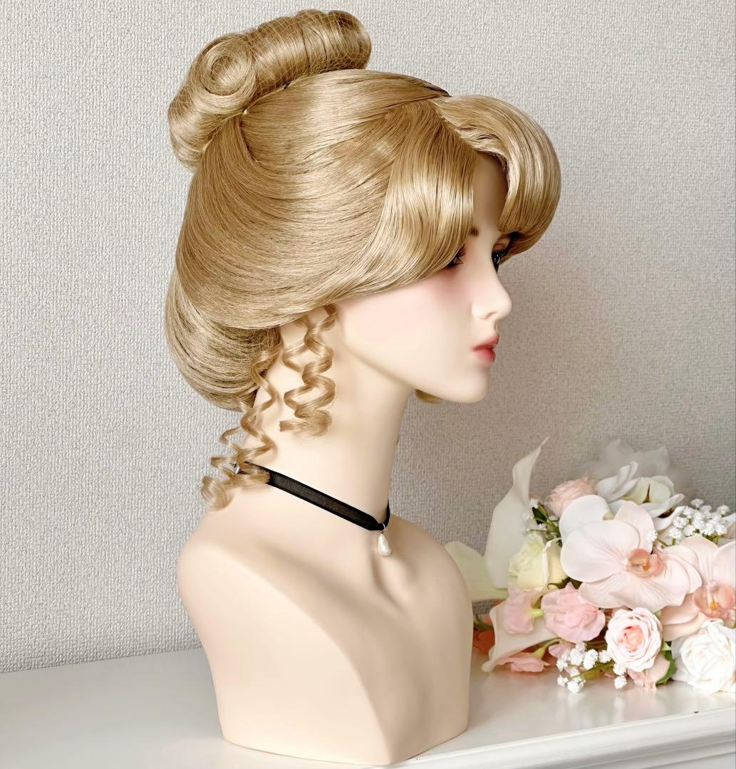 たそ様ご確認用 シンデレラ ウィッグ Dハロ 仮装 - メルカリ