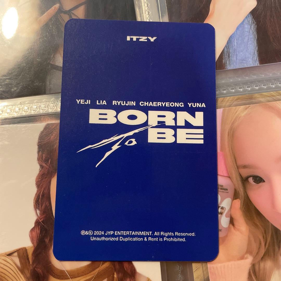 itzy ユナ born to be makestar 特典 サイン会 トレカ - メルカリ