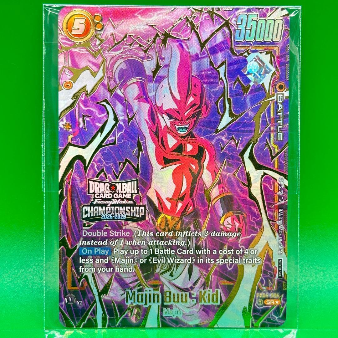 ドラゴンボール 海外 魔人ブウ 純粋 プロモ チャンピオンシップ パラレル 英語