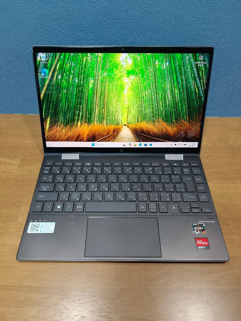 Windowsノート本体 HP ENVY x360 ryzen7 5800 16GB 1TB HP Envy x360 16